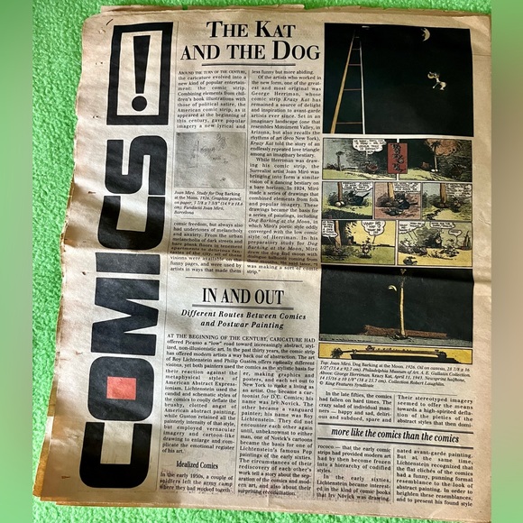 High & Low Museum of Modern Art Modern Art Popular Culture Exhibition Newspaper - Picture 10 of 12